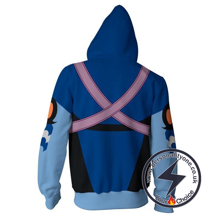 Kingdom Hearts Hoodie - Aqua Jacket